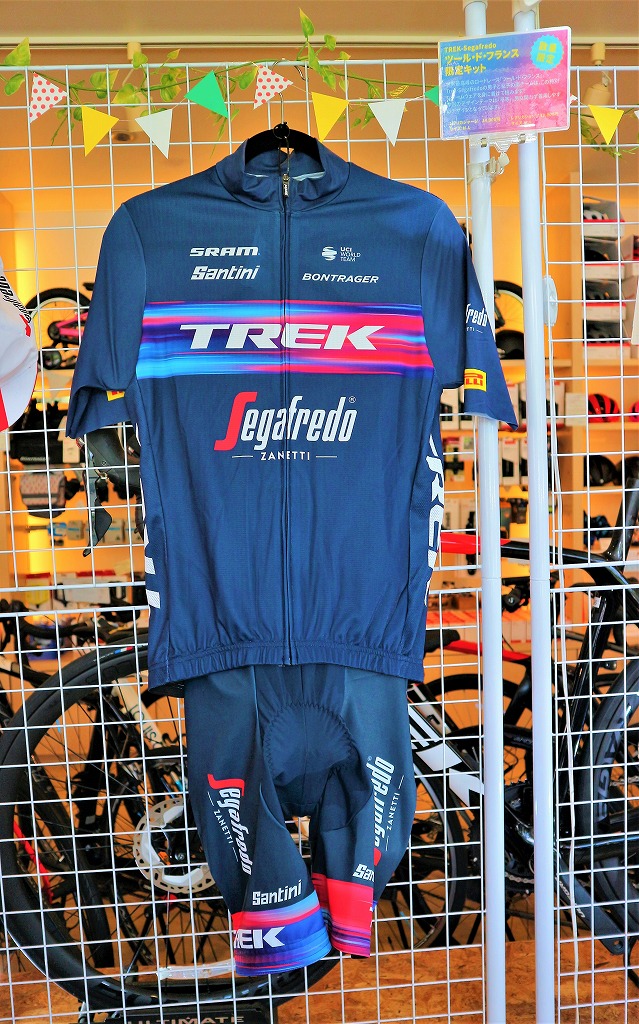 サイクルジャージ Trek segafredo 上限セット - ウェア